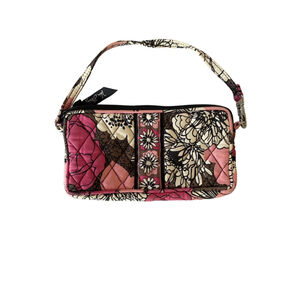 Women's Vera Bradley Floral Handbag Small Pink Brown